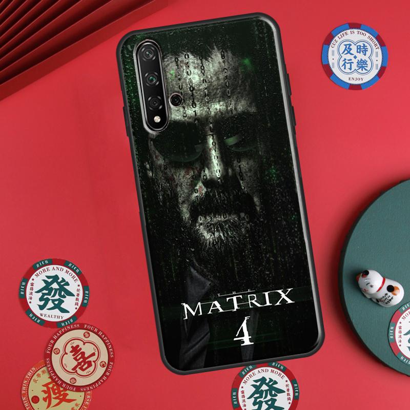 Matrix 4 Art For Huawei P60 Pro P30 P40 Lite Nova Y61 Y91 Y90 Y70 Y60 Y72 12s 12i 11i 7i 8i 9 10 SE Case