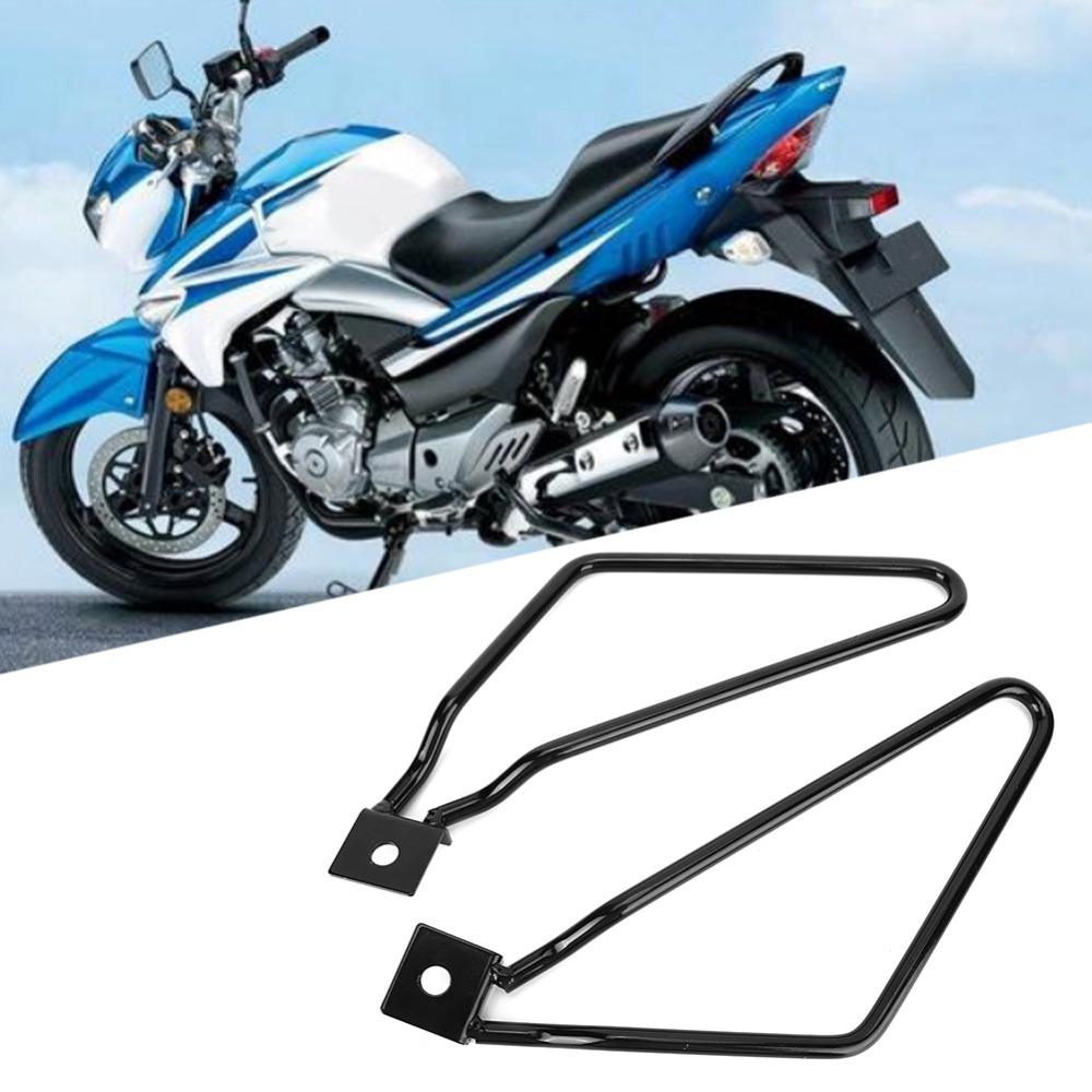 Triangle Shape Saddlebag Support Brackets Iron Material Triangle Saddlebag Brackets  Harley Models