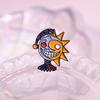 Sun And Moon Good Night Enamel Pins Custom Suncat And Mooncat Brooches Lapel Badges Funny Jewelry Gift for Kids Friends