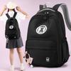 High School Junior High School Female Students Wind Schoolbag Nylon Light Load Reduction Large Capacity Travel Backpack New
