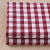 Black & White/Blue Green Gingham Fabric for Kindergarten, Tablecloths & Sofas - Various Sizes