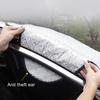 Универсальный двойной уши снег мороз автомобиля лобовое стекло солнцезащитный блок крышка протектор