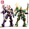 Нетоксичный Sembo Block Модель Мехи Креативный Робот Строительный Блок Moc Экшн Фигурки Меха Орнамент Детские Игрушки Для Детей Рождественские Подарки