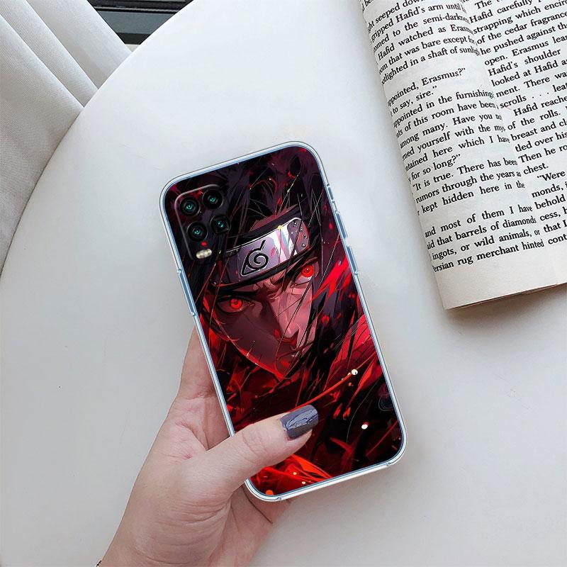 Прозрачный чехол для телефона с Акацуки из Наруто для Samsung Galaxy A04 A04S A14 A23 A34 A54 M23 M33 M52 M53