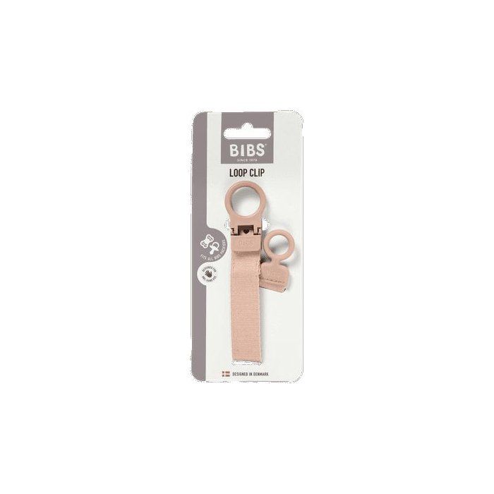 Attache sucette - BIBS - Clip Loop - Blush