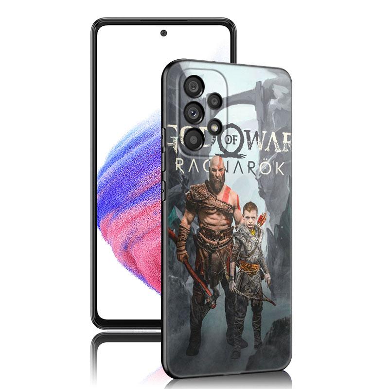 Чехол для игрового телефона God Of War для Samsung A13 A22 A24 A32 A23 A25 A34 A35 A52S A53 A54 A55 A73 5G A12 A14 A15 A31 A33 A50 A51 A72