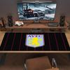 Aston Villa FC Print  Cushion Non-slip Laptop Tablet Big Mousepad XXL Mat Mini PC Playmat With Lock edge