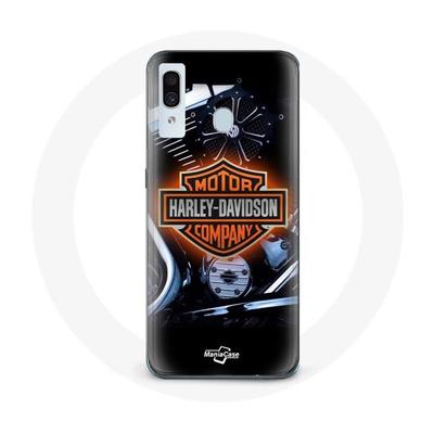 Чехол для Samsung Galaxy A30 Логотип автомобильной компании Harley Davidson