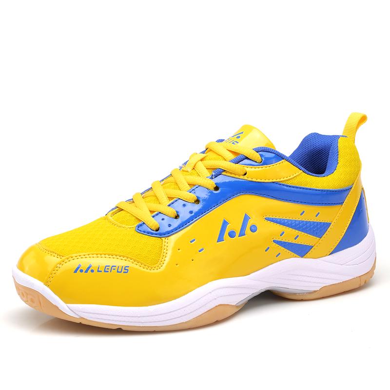 36-45 LEFUS New High-quality Shock-absorbing Anti-skid Wear-resistant Badminton Shoes Tennis Shoes Volleyball Shoes Training Shoes