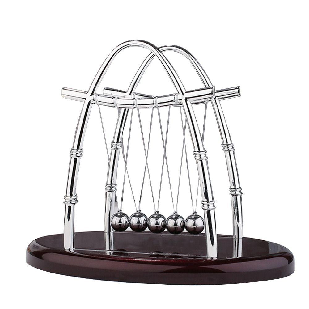 Настольная игрушка Физика Наука Баланс Мяч Модель Колыбель Баланс Стальные Шарики Школьные Учебные Принадлежности