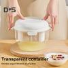 Фильтр для йогурта большой емкости, фильтр для йогурта, сито для молока, мелкоячеистое сито для риса, чая, сока, сито для еды, йогурт за 15-20 часов, прозрачный контейнер