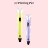 3D Printing Pen Apply with 1.75mm Filament ABS PLA Support Temperature Speed Heat Dissipation with