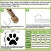 4 PCS Cat Mittens to Prevent Scratching,Mesh Breathable Cat Shoes,Adjustable Cats Anti Scratch Gloves,Suitable for Cats When Bathing and Nail