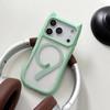 Креативные 3D кошачьи ушки для чехла Magsafe для iPhone 17 14 15 12 13 16 17 Pro Max Air 11 Смешанный TPU PC Бронированный Магнитный Чехол