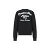 DIOR Quarterly New Products Sweatshirts Men's Black Crew Neck Moderate Heavyweight 293J699A0531-C988