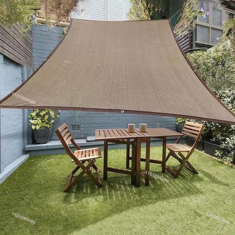 Защита от ультрафиолета HDPE солнцезащитная сетка, балкон и автомобильный тент, дом и сад, 85-90%