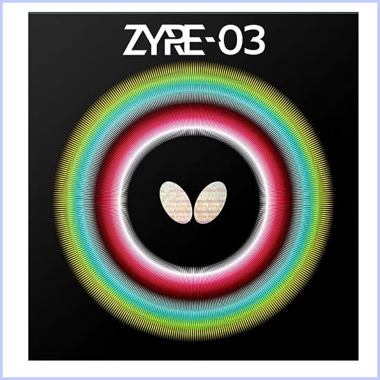 Butterfly Настольный теннис Zaia 03 Высоконатяжная Накладка с Перевернутым Вращением 06140 Резина, Резина, и Контроль, Черный, 2.7,