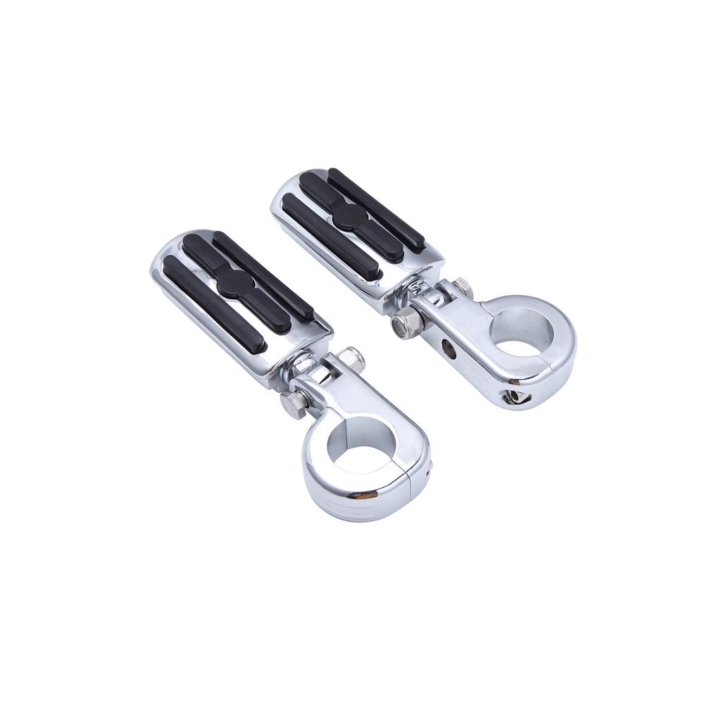 Универсальные подножки для мотоцикла, подставка для ног 1-1/4 дюйма, педаль для Harley Davidson Street Glide Special Dyna