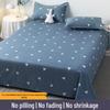 Three-Piece Winter Bed Set: 1.5m Washed Cotton Quilt, Pillowcase, Cover