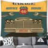 American Retro Car Tapestry Office Living Room Tapestry Home Wall Decoration Tapestry