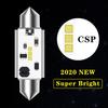 2 шт. CANBUS автомобильный салонный свет C5W C10W LED чип CSP 12-24V 31MM 36MM 39MM 41MM Супер яркий свет для чтения номерного знака W5W без ошибок