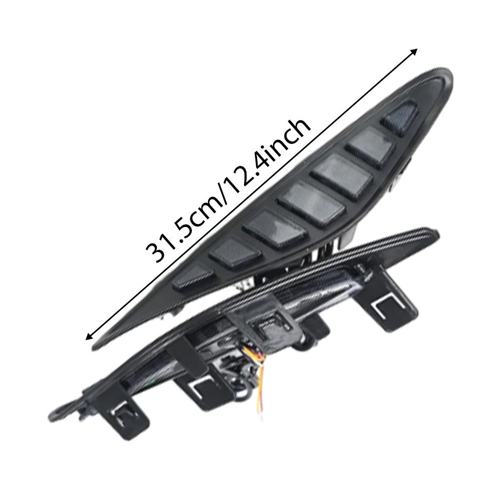 2 pcs For BYD Song PLUS DM-i EV Seal U Sealion 6 2023 2024 2025 LED Rear Foglight Warning Light Rear Bumper Lamp Brake Light