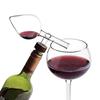 Glass Wine Aerator Peach Shape Red Wine Bottle Pourer Quick Wine Decanter Spout Professional Sobering Device Alcohol Dispenser