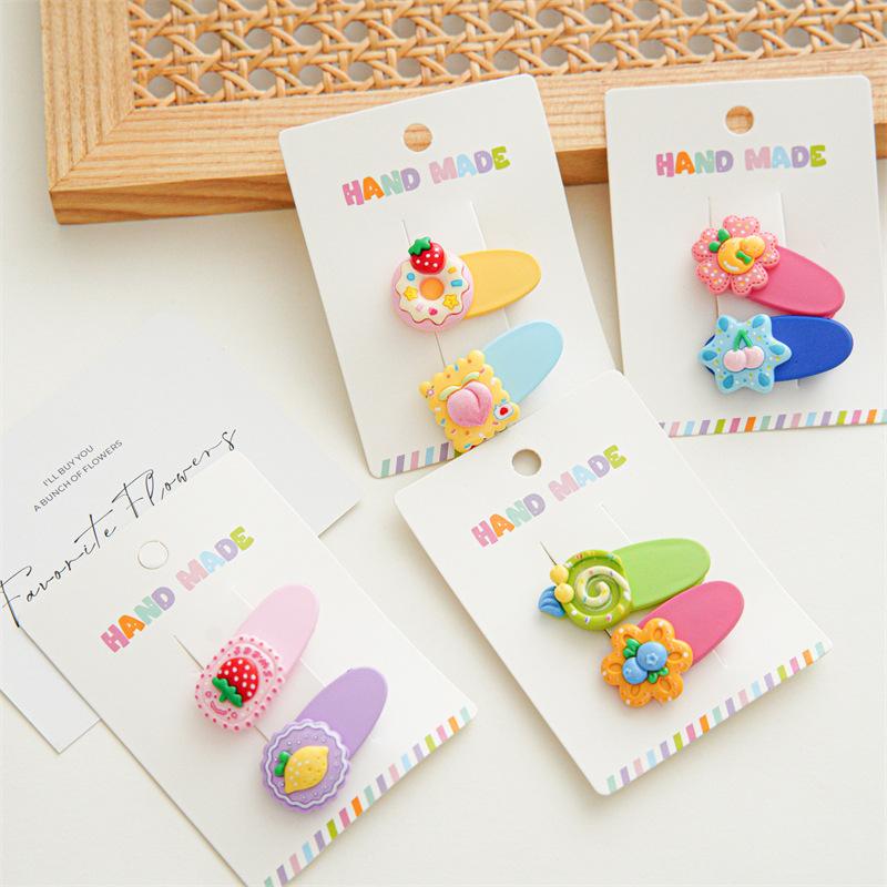 Новые милые детские заколки для волос, боковой зажим с героями мультфильмов, мини-заколка для волос, красочные заколки для девочек, заколки для волос, головные уборы, ювелирные изделия, подарок