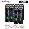 Cityork 1,5 В AA литий-ионная аккумуляторная батарея Micro USB для быстрой зарядки AA Batteri+кабель Type-C для клавиатуры, пульта дистанционного управления, игрушки