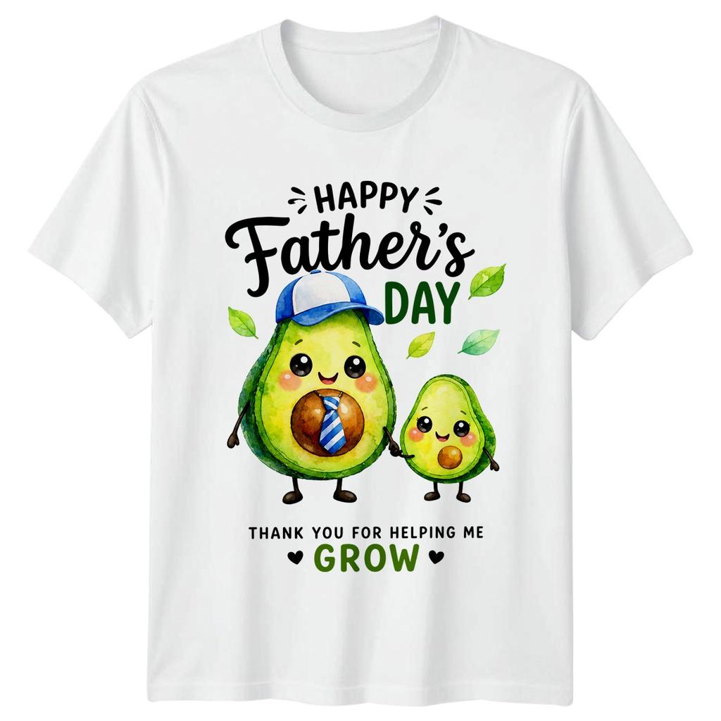 Happy Fathers Day Thank You Unisexs TShirt Avocado Fathers Day