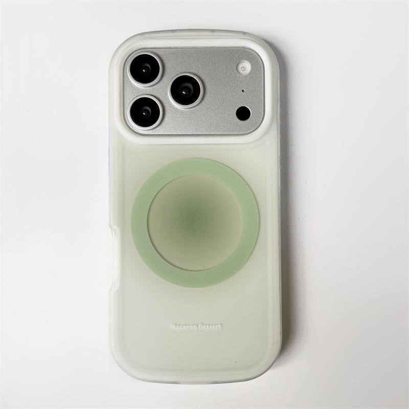 Матовый Градиентный Магнитный Чехол для Телефона для iPhone 14/13 - Apple 17/16/15 PRO MAX Противоударный Совместимый