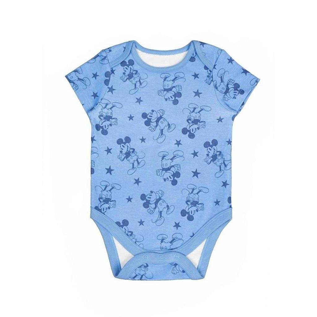 Disney Baby Mickey Mouse Cotton Bodysuit (Pack of 5)
