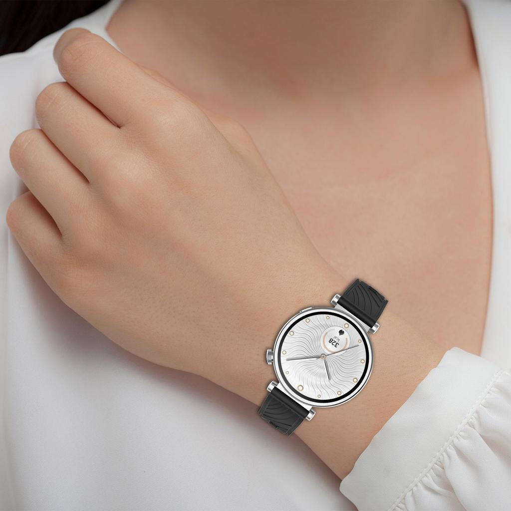 For Huawei Watch GT 3 42mm/Samsung Galaxy Watch7/6/5/4/5 Pro Watch Strap 20mm Textured Silicone Band