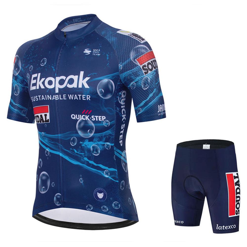 2026 Lidl Soudal Quick Step Летняя Велосипедная Майка Mtb С Коротким Рукавом Велосипедный Комплект Комплект Велосипедных Шорт MTB Ropa Ciclismo Велосипедные Рубашки Maillot