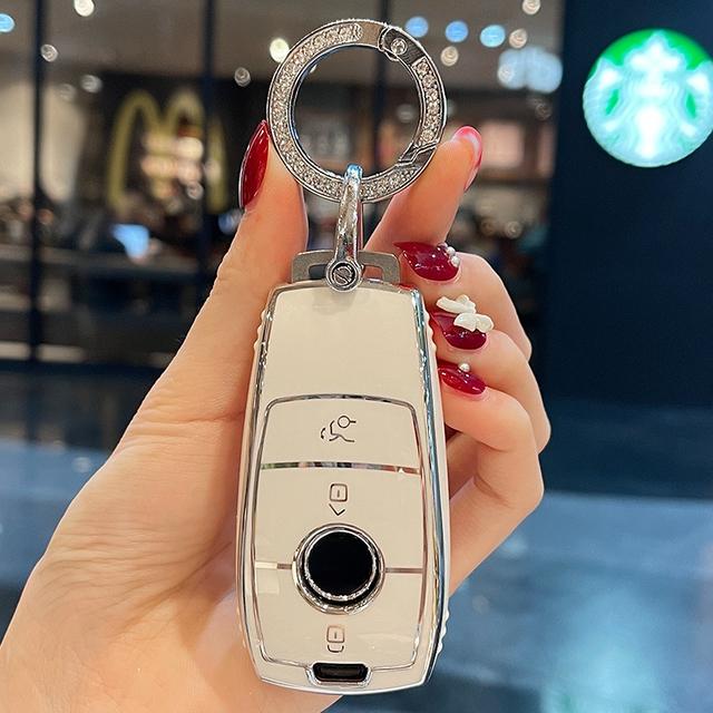 Брелок для ключей от машины, чехол для Mercedes Benz Maybach S580 ABCM-CLA-CLS-EG-GLB-GLE-R-SL Class AMG EQC GLA W213 GLC200 GT43
