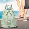 Рюкзак Спортивная сумка с отделением для обуви Регулируемый плечевой ремень Застежка-молния Большая вместительная спортивная сумка Портативная дорожная сумка для занятий спортом на открытом воздухе