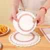 Kitchen Silicone Oil Absorbing Lace Doilies