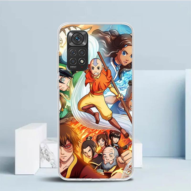Чехол для телефона Аватар: Легенда об Аанге для Xiaomi Redmi Note 15 14 14S 13 12S 12 Pro Plus 11S 11 11T 11E 10S 10 + Мягкий ТПУ B