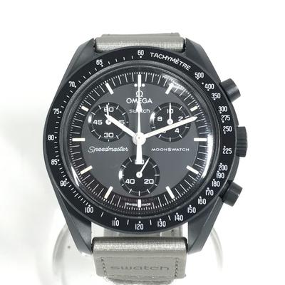 Swatch SO33A100 Коллаборация с OMEGA Миссия на Меркурий Луна Swatch Мужские наручные часы