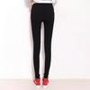 2024 Women's Elastic Skinny Tights: Spring/Summer Outerwear Pencil Pants with Pockets, Large Size Magic Pants