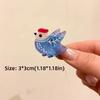 Mini Size Bird Hair Claw Acetate Women's Hairpin Cute Hair Clip
