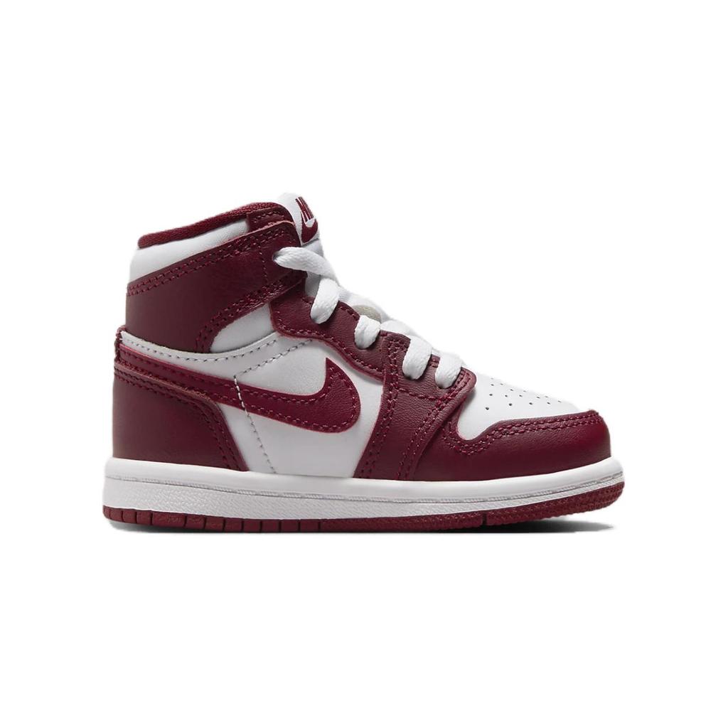 Air Jordan 1 Retro High OG TD Artisanal Red Baby Sneakers White Team-Red FD1413-160