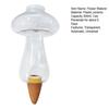 300ML Flower Waterer Self Watering Spikes Transparent Auto Plant Watering Devices Auto-Drippers Mushroom Glass