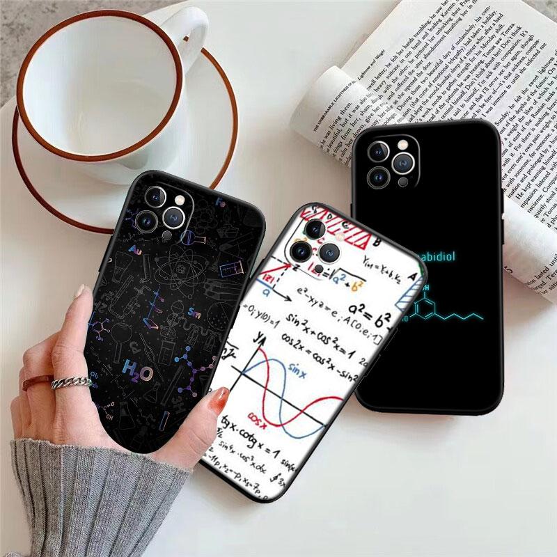 Химико-математическая формула Чехол для Samsung M06 M15 M16 M35 M55 M56 A36 A42 A50 A50S A51 A52 A32 A33 A05 A05S A06 A16 A20