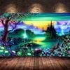 DIY 5D Алмазная картина Мечта Пейзаж Новый продукт 2024 Полностью инкрустированная Пейзажная картина Алмазная вышивка Большой размер Специальный
