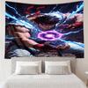 Superhero Trio In Action Printed Tapestry, for Bedroom,Livingroom, dormitory, Large Wall Decor, Fabric Decor Fan Birthday Gifts