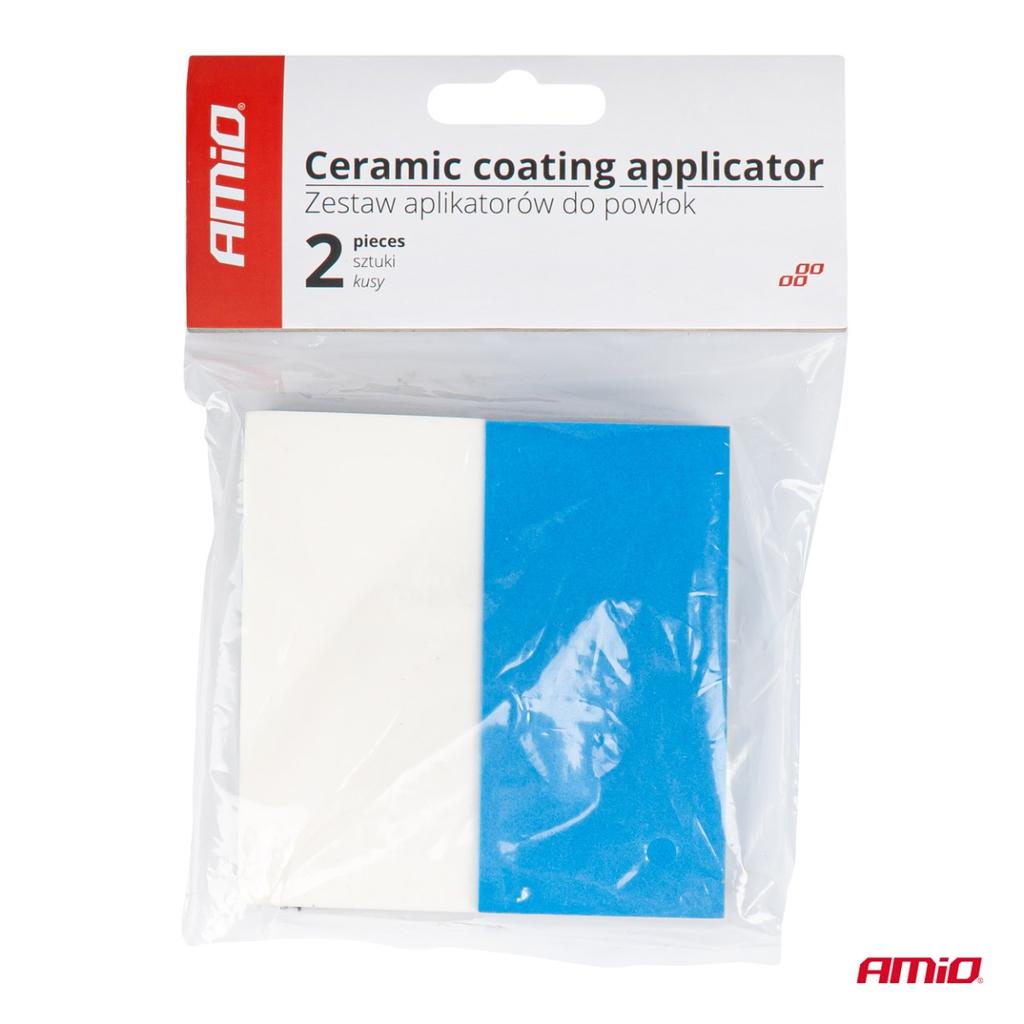 Ceramic Coating Sponge Applicator Set of 2 Amio-03714