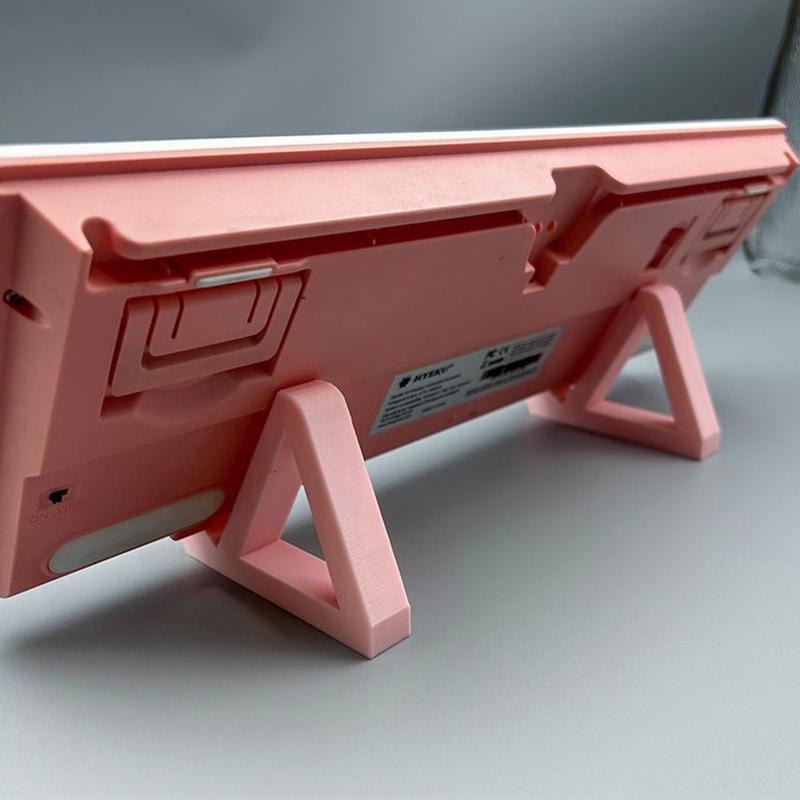 1 пара подставок для дисплея клавиатуры, напечатанных на 3D-принтере, для компьютерной механической клавиатуры, держатель, многоярусная стойка, поднос