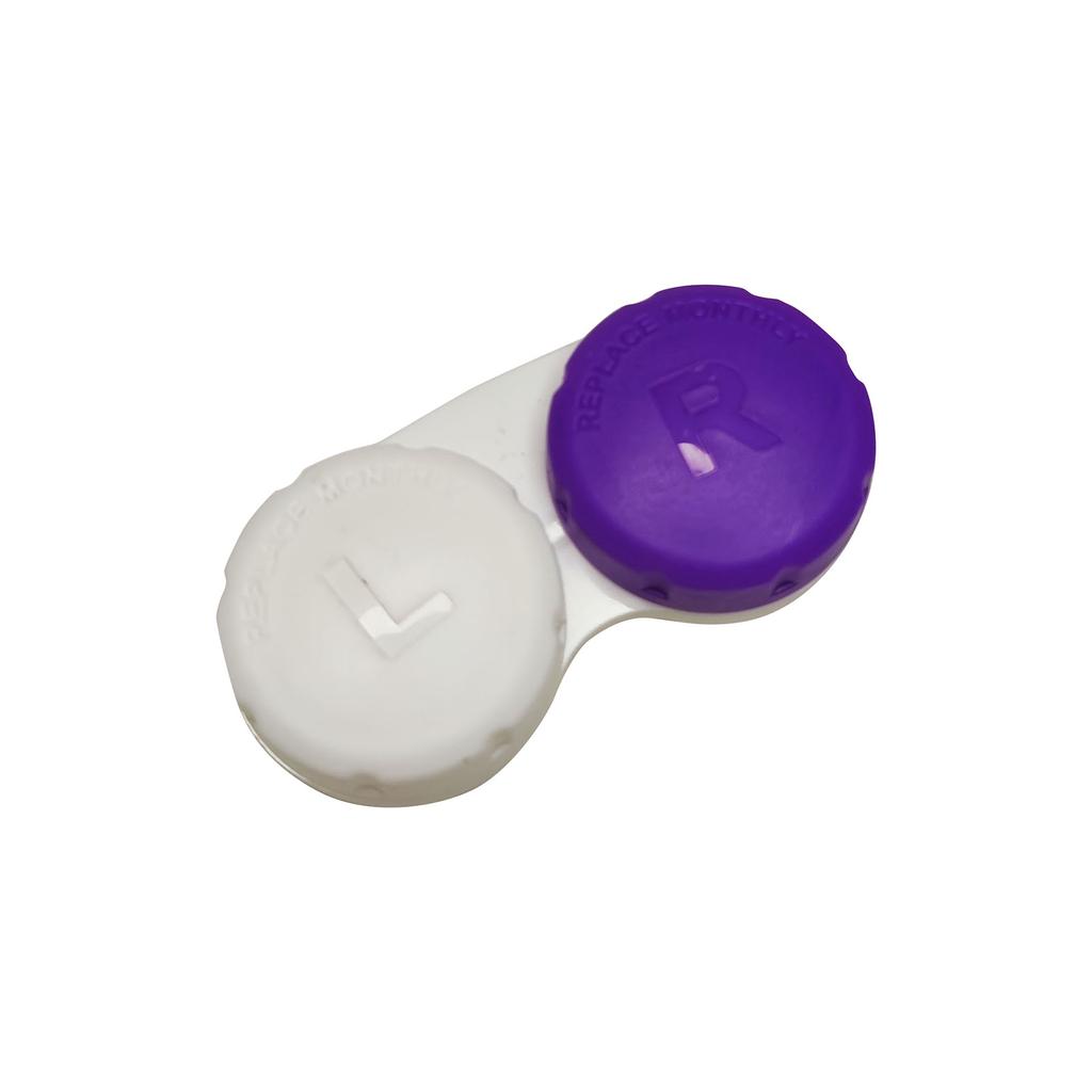 Красочный футляр для контактных очков, набор для погружения, герметичная упаковка, подходит для небольшого футляра на открытом воздухе с винтовой крышкой