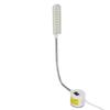 Sewing Machine LED Lamp 30 Beads Gooseneck Work Light with Magnetic Base EU Plug AC110‑250V